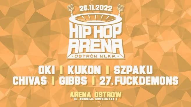 Plakat Hip Hop Arena Festival