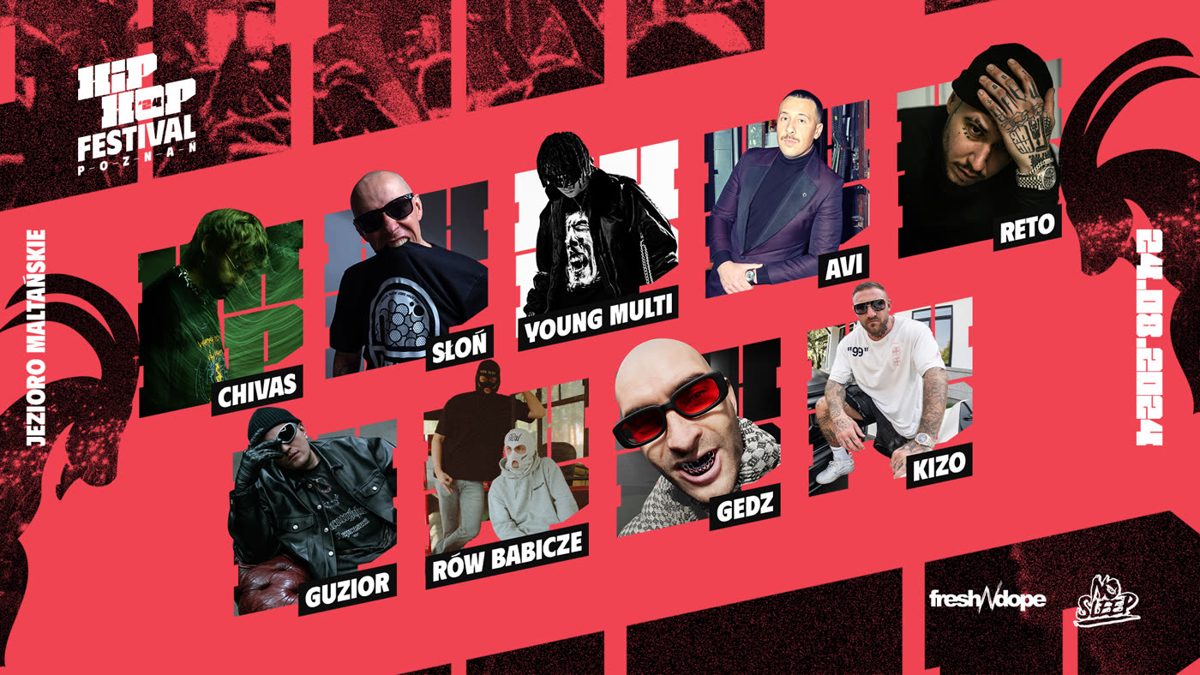 Line-up Hip Hop Festival Poznań