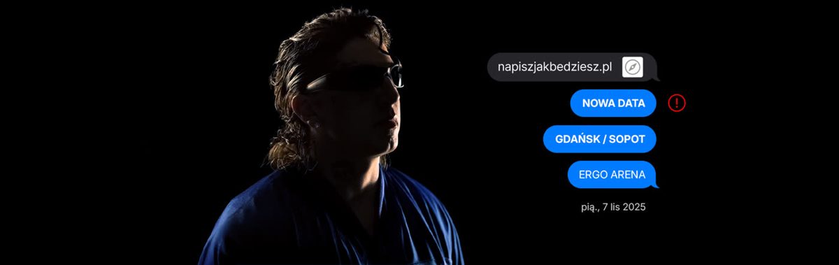 Baner trasy Sobla „Napisz jak będziesz”
